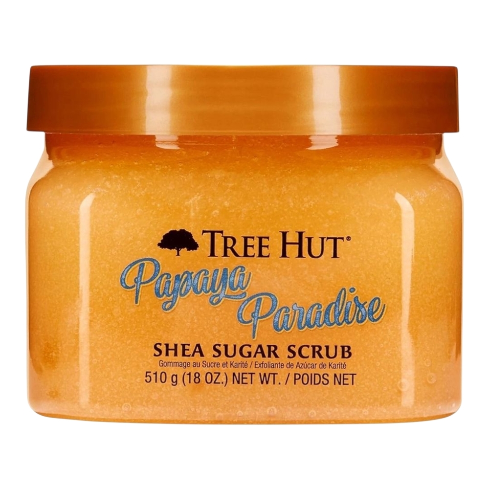 Tree Hut Papaya Paradise Shea Sugar Scrub | Exfoliating Body Scrub‎ 18 oz